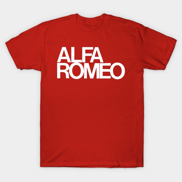 Alfa Romeo T-Shirt by hi ~ hello ~